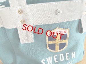 画像2: 2024　快晴堂　Girl's国名トート  バッグ　　フランス柄　　 c/# 1 オークル×アオミドリ　　　　サイズ:S (2)