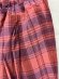 画像2: 30%off   VC   ボリュームタックパンツ　pink check (2)