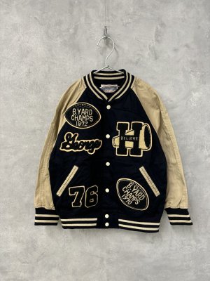 画像1: 40%off    2024秋冬　DENIMDUNGAREE　  コンパクトチノ スタジアム JK　4；紺 (1)