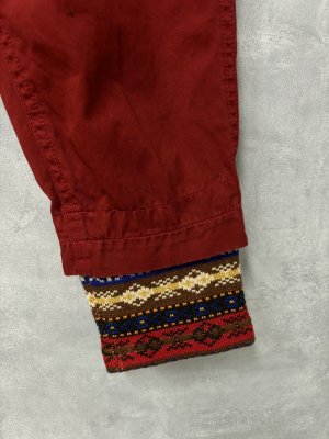 画像3: 50%off    　DENIMDUNGAREE　 	コンパクトチノ レイヤード PN　　5；赤 (3)