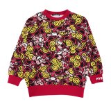 Hystericmini J IN MINI'S HOODIE 裏毛トレーナー 27；ペールピンク