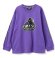 画像1: XLARGE KIDS　袖ロゴスランテッドOGゴリラ長袖Tシャツ　60；パープル (1)
