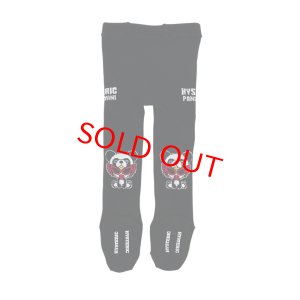 画像2: MY FIRST HYSTERIC　PANDA MINI JQ タイツ　　10；ブラック (2)