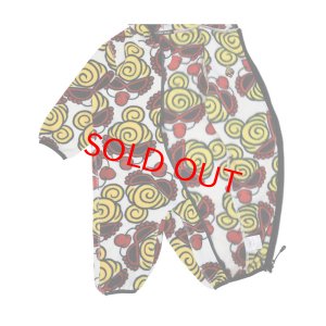 画像3: MY FIRST HYSTERIC　MINI FACE総柄 マイクロフリース カバーオール　　14；ブラック系　　サイズ；F(70-80cm) (3)