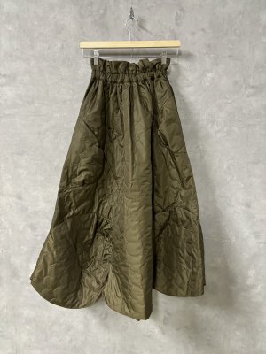 画像3: 40%off    フランキーグロウ  GURUGURU QUILTING CIRCLE GATHERED SKIRT   カラー:OLIVE  サイズ;F2 (3)