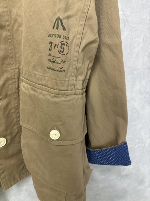 画像2: 2024 快晴堂   う) HAYATE・アルピーノアノラック アルピーノカバーJKT    1:ベージュ  サイズ:5+ (2)