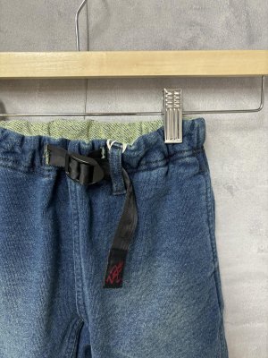 画像2: ☆DENIMDUNGAREE    カットデニム GRAMICCI イージー PN 14;ブルー (2)