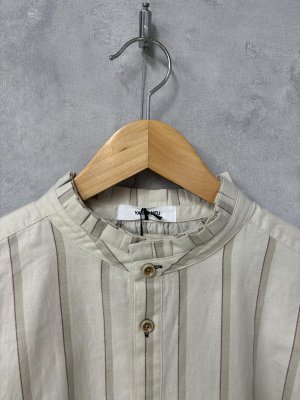 画像2: 40%off   YARRA NEU　　SIDOGRAS　ストライプシャツ　02；アイボリー　サイズ；FREE (2)
