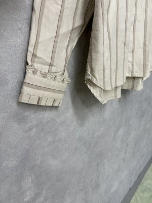 画像3: 40%off   YARRA NEU　　SIDOGRAS　ストライプシャツ　02；アイボリー　サイズ；FREE (3)