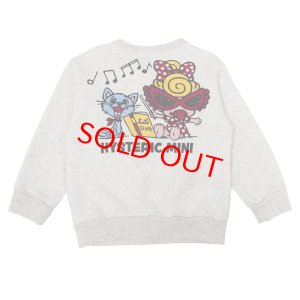 画像2: MY FIRST HYSTERIC　MY FIRST HYSTERIC　BEST FRIENDS FOREVER 裏毛トレーナー　　16：ライトグレー (2)