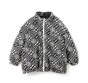 画像2: 30%off  30%off XLARGE KIDS リバーシブル中綿ブルゾン  80:ブラック (2)