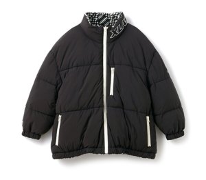 画像1: 30%OFFXLARGE KIDS　リバーシブル中綿ブルゾン　　80：ブラック (1)