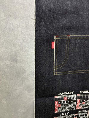 画像2: 2025ヒステリックミニ デニムカレンダー (2)