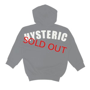 画像2: MY FIRST HYSTERIC　PANDA MINI刺繍 裏起毛 耳付き パーカー　10:ブラック　サイズ:90 (2)