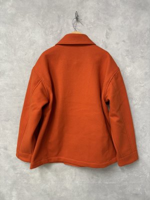 画像4: 2024 快晴堂 Pコートジャケット  4: オレンジ   サイズ:3+ (4)