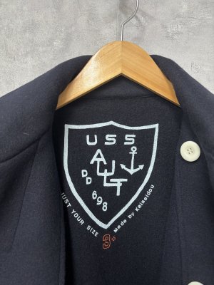 画像3: 2024 快晴堂 Pコートジャケット 6:ネイビー   サイズ:5+ (3)