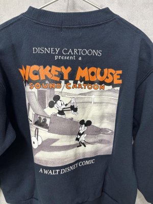 画像5: ☆GC   ウラケ MICKEY MOUSE FILM スウェット  4;紺 (5)