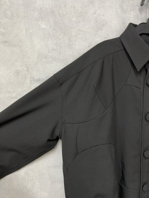 画像4: 40%off   2024AW　gomme　　サークルシームブラウス　　2：黒　　サイズ；M (4)