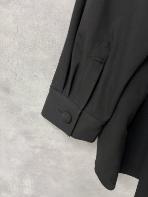 画像5: 40%off   2024AW　gomme　　サークルシームブラウス　　2：黒　　サイズ；M (5)