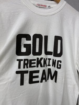 画像2: ALL HOURS   HEAVY WEIGHT PIGMENT DYED L/S TEE     A.WHITE    サイズ;1 (2)