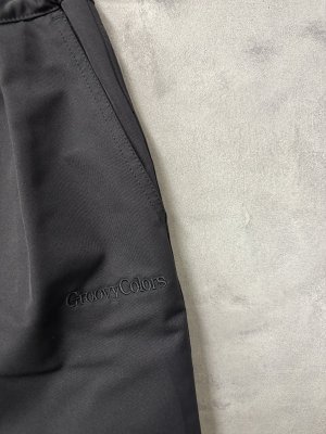 画像2: 40%off 2025春夏 GROOVY COLORS ソロテックスドライチノストレッチ CITYロングパンツ  2;黒 (2)