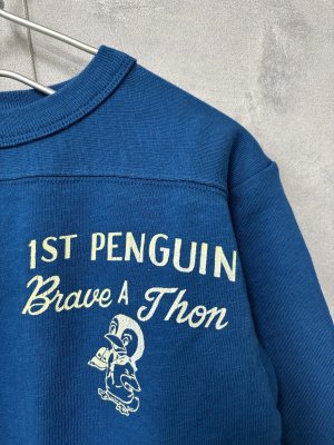 画像2: 40%off 2025春夏　DENIMDUNGAREE　 	   テンジク BRAVE TEE　　4；紺 (2)