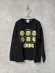 画像1: 2025春夏　GROOVY　COLORS　　天竺　GROOVY BURGERS　L/S　TEE　　2；黒 (1)