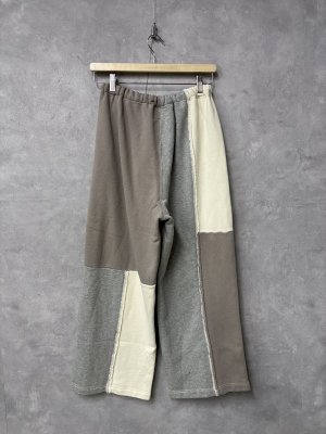 画像3: 40%off 2025春夏 GTH   ビンテージ裏毛 切替パンツ  3;グレー (3)