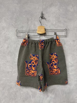 画像3: 40%off 2025春夏　GTH　  裏毛総柄パンツ　　7；茶 (3)