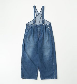 画像1: veritecoeur  デニムオーバーオール 　カラー: DENIM   サイズ:F (1)