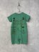 画像4: 2025春夏　DENIMDUNGAREE　テンジク PENGUIN BABY ロンパース　　28：淡緑 (4)