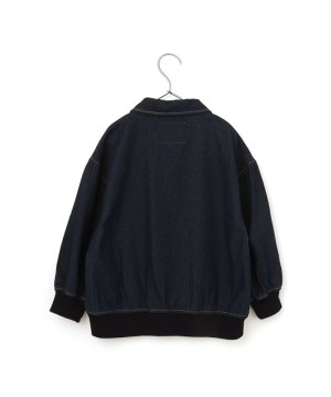 画像2: MakeYourDay  デニムジャケット  ネイビーブルー  サイズ;100 (2)