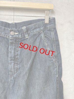 2025春夏 DENIMDUNGAREE 8ozデニムイージーパンツ 4；紺