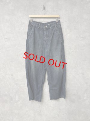 画像1: 2025春夏　DENIMDUNGAREE　 	   8ozデニムイージーパンツ　4；紺 (1)