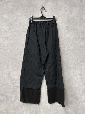 画像3: 40%off 　2025SS   　gomme　パンツ　3；黒　　サイズ；M (3)