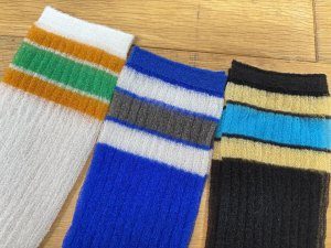 画像2: ☆2025SS　gomme　シアーリブソックス　　サイズ；F (2)