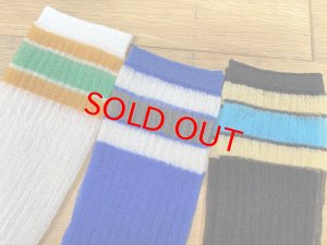 画像2: ☆2025SS　gomme　シアーリブソックス　　サイズ；F (2)