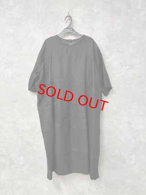 画像1: 40%off  2025SS    gomme ワンピース  2;黒  サイズ;M (1)