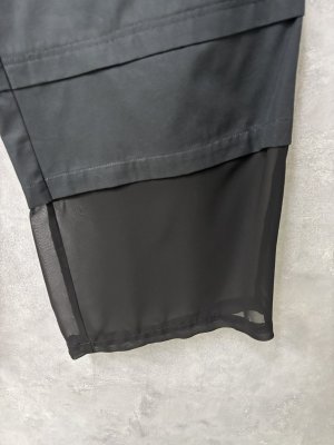 画像2: 40%off 　2025SS   　gomme　パンツ　3；黒　　サイズ；M (2)