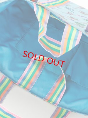 画像2: fafa CYNDI | レッスントートバッグ - サックスダイナソー(恐竜)  (2)