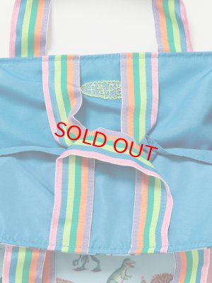 画像3: fafa CYNDI | レッスントートバッグ - サックスダイナソー(恐竜)  (3)