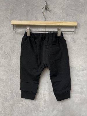 画像2: OCEAN&GROUND　アンクルリブジョガーパンツ　　カラー；ブラック (2)
