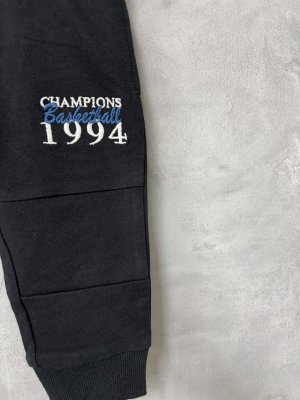 画像3: OCEAN&GROUND　アンクルリブジョガーパンツ　　カラー；ブラック (3)