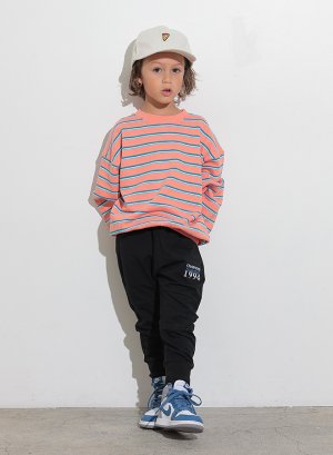 画像4: OCEAN&GROUND　アンクルリブジョガーパンツ　　カラー；ブラック (4)