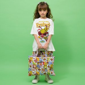 画像5: Hystericmini SCRAP PATCHWORK総柄 レッスンバッグ  44;ブルー (5)