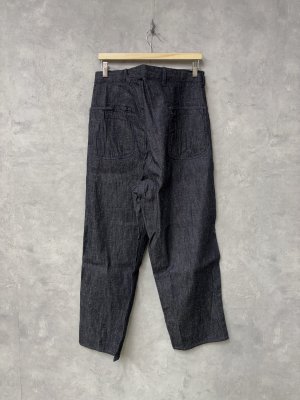 画像3: 40%off 2025春夏 　GTH　  ワークデニム ヘンケイ ランチ PN　　4；紺 (3)