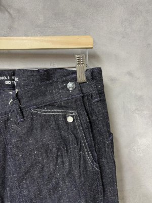 画像2: 40%off 2025春夏 　GTH　  ワークデニム ヘンケイ ランチ PN　　4；紺 (2)