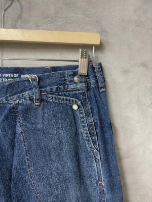 画像2: 40%off 2025春夏  GTH   ワークデニム ヘンケイ ランチ PN  14;ブルー (2)