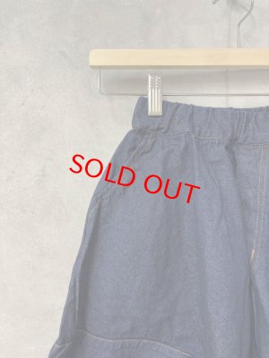 画像3: nunuforme  デニム ポインテッド パンツ     one-Wash  (3)