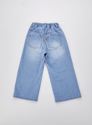 画像2: OCEAN&GROUND　シルバーラインデニムパンツ (2)